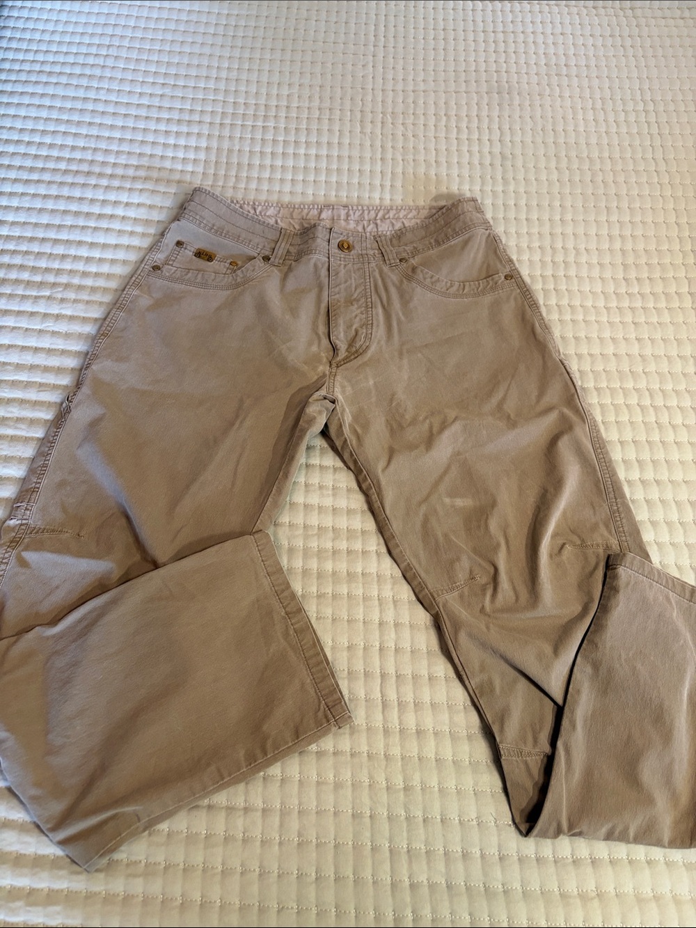 Kuhl Men's REVOLVR pants - khaki color